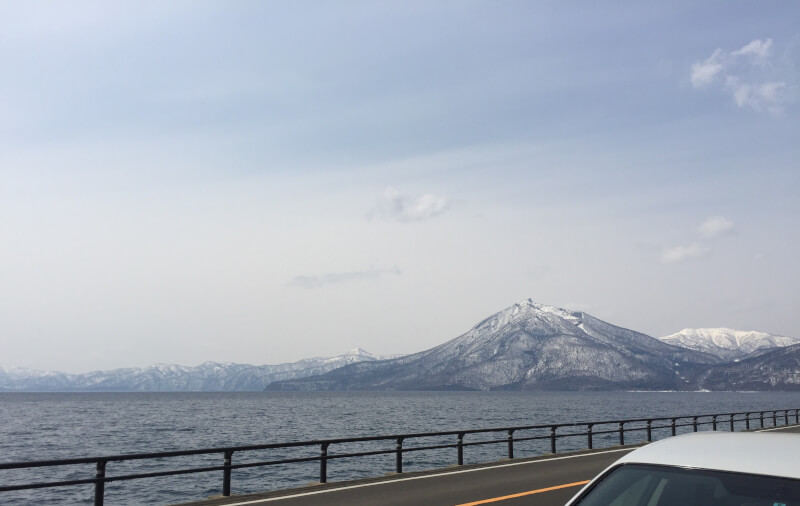 スバル車で苫小牧へ